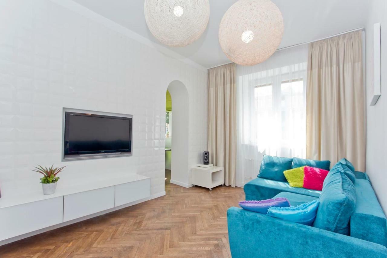 Luxury And Comfortable- Golden Apartments- Royal Street Varsovia Exterior foto
